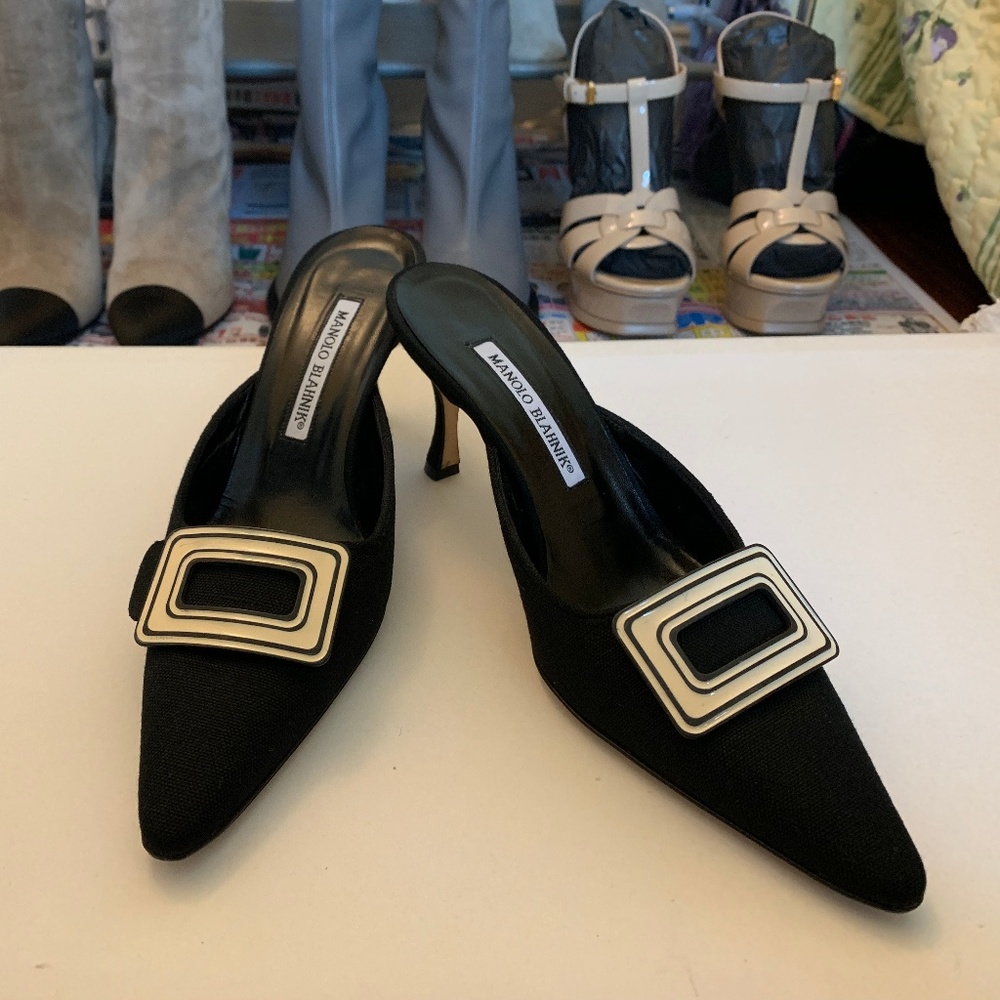 Manolo Blahnik Mules